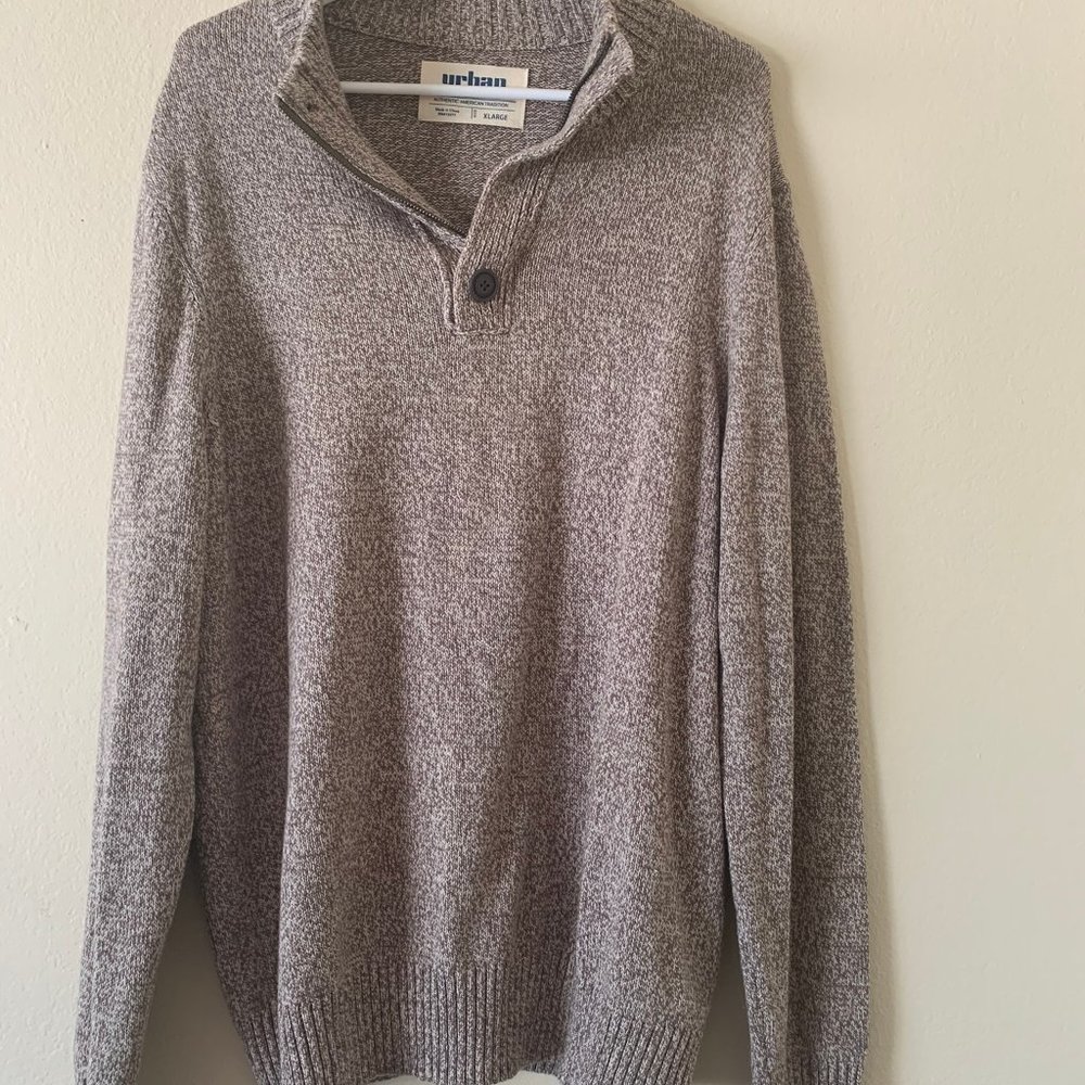 Urban Pipeline Men's Mock Neck Sweater